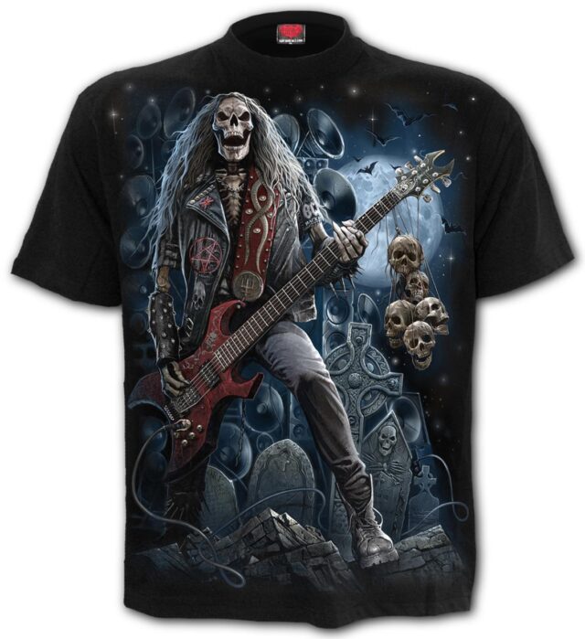 Tshirt Grim Rocker Black (3+1 ΔΩΡΟ)