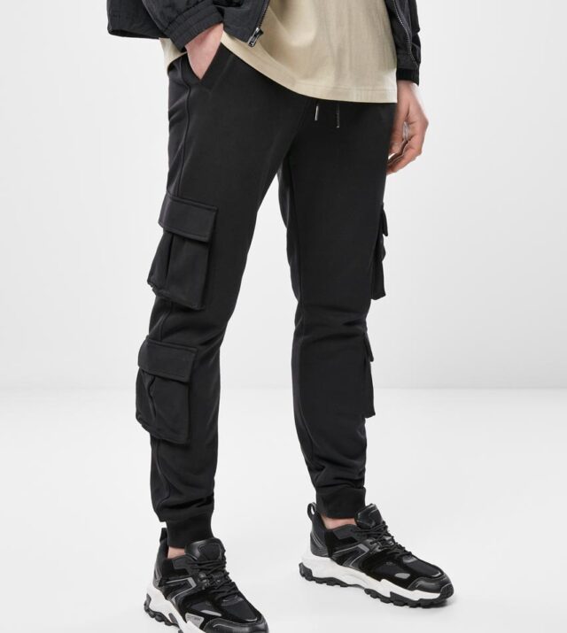 Φόρμα Double Pocket Terry Black