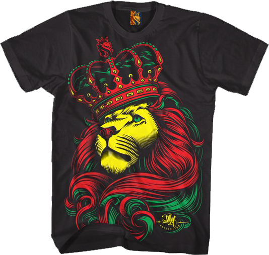 TSHIRT CROWN RASTA