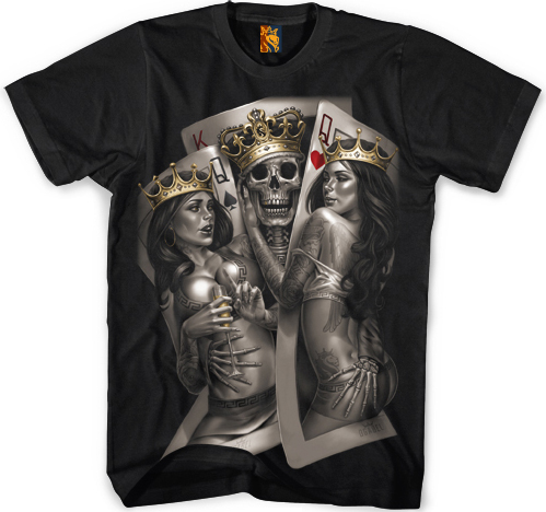 TSHIRT 2 OF KIND BLACK
