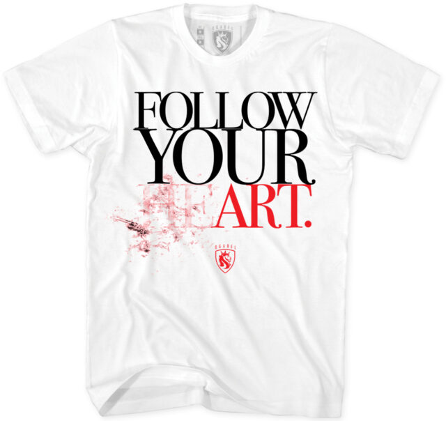 TSHIRT FOLLOW YOUR ART