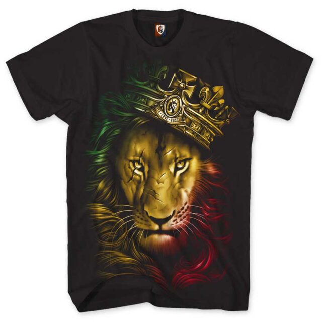 Tshirt Fierce Lion Rasta
